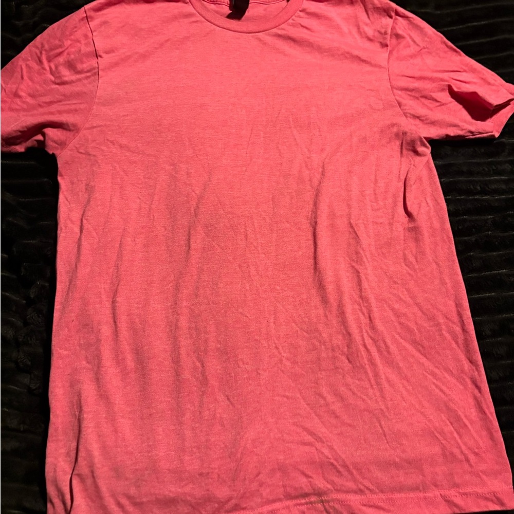 Gildan Men's Short Sleeve Pink Tee
